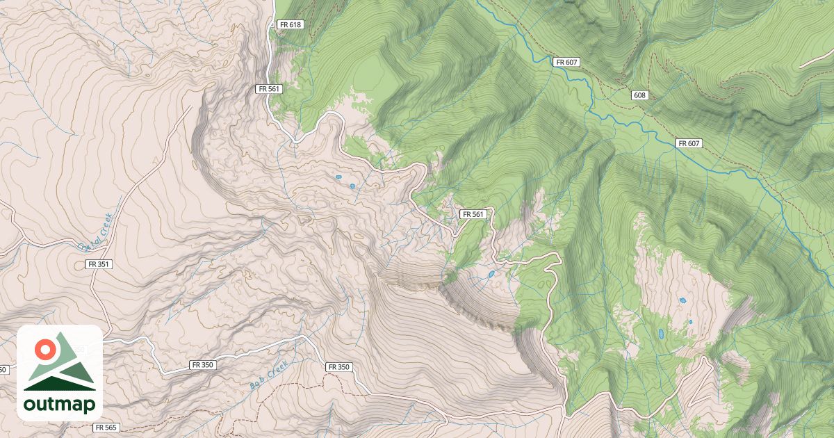 Map of WEST MANCOS