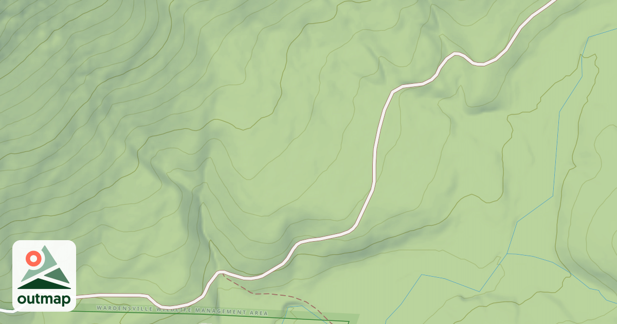 Map of WILSON COVE