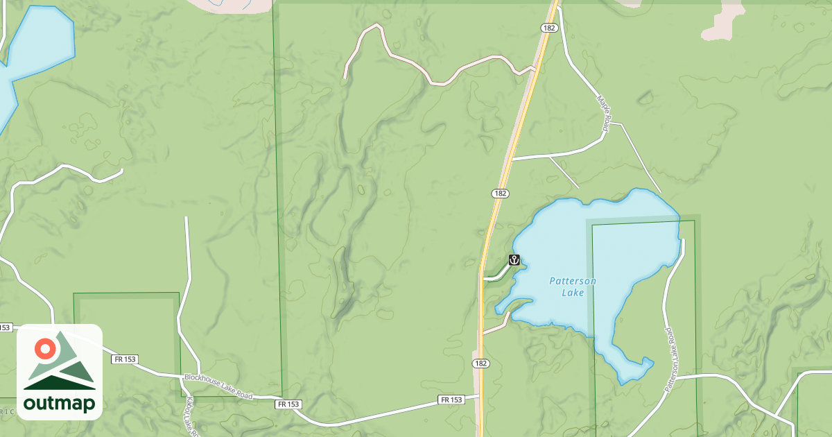 Map of FR 158
