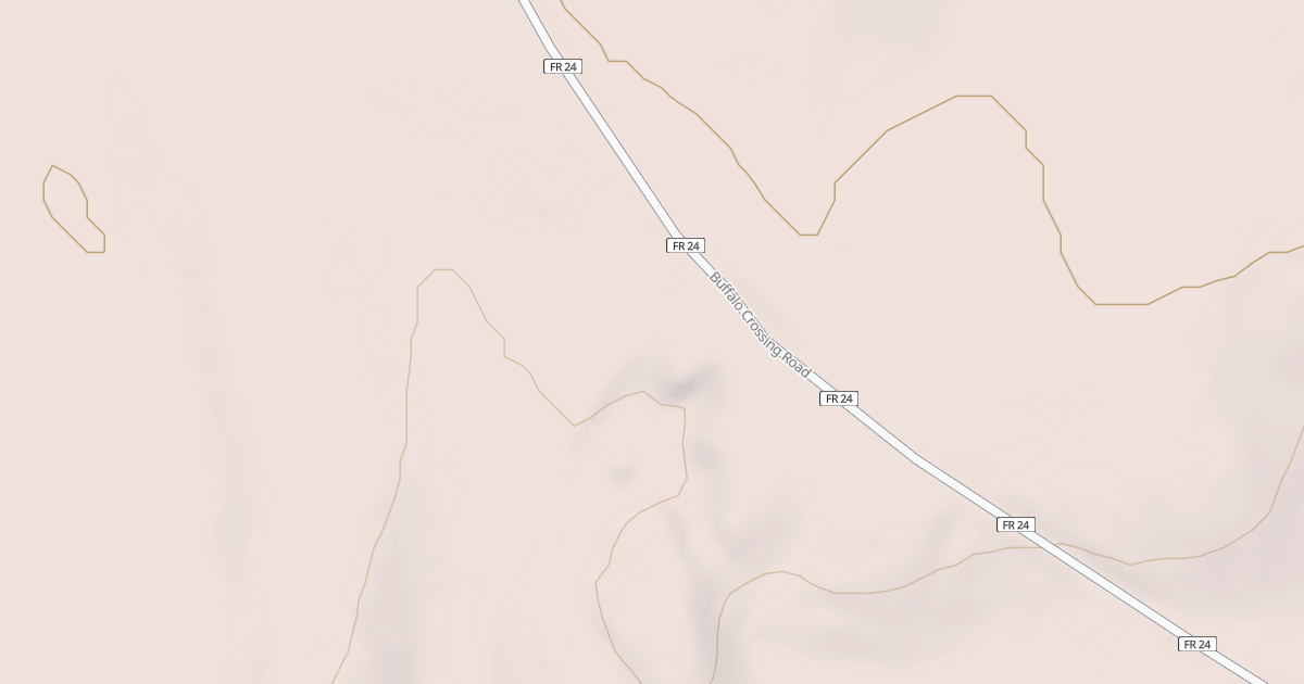 Map preview of USFS National Forest System Roads {7FAF5F4A-A2CD-4A2B-9FA7-53E1C5F607DC}