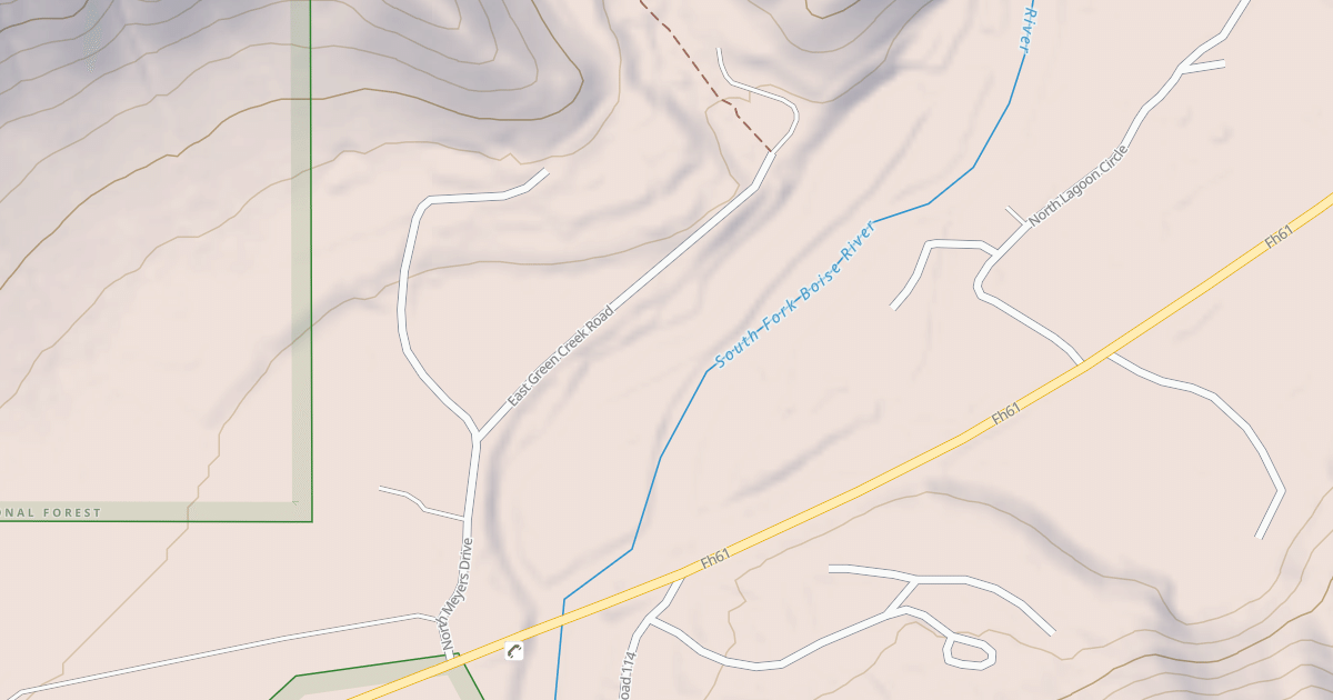 Map preview of SPUR 061X