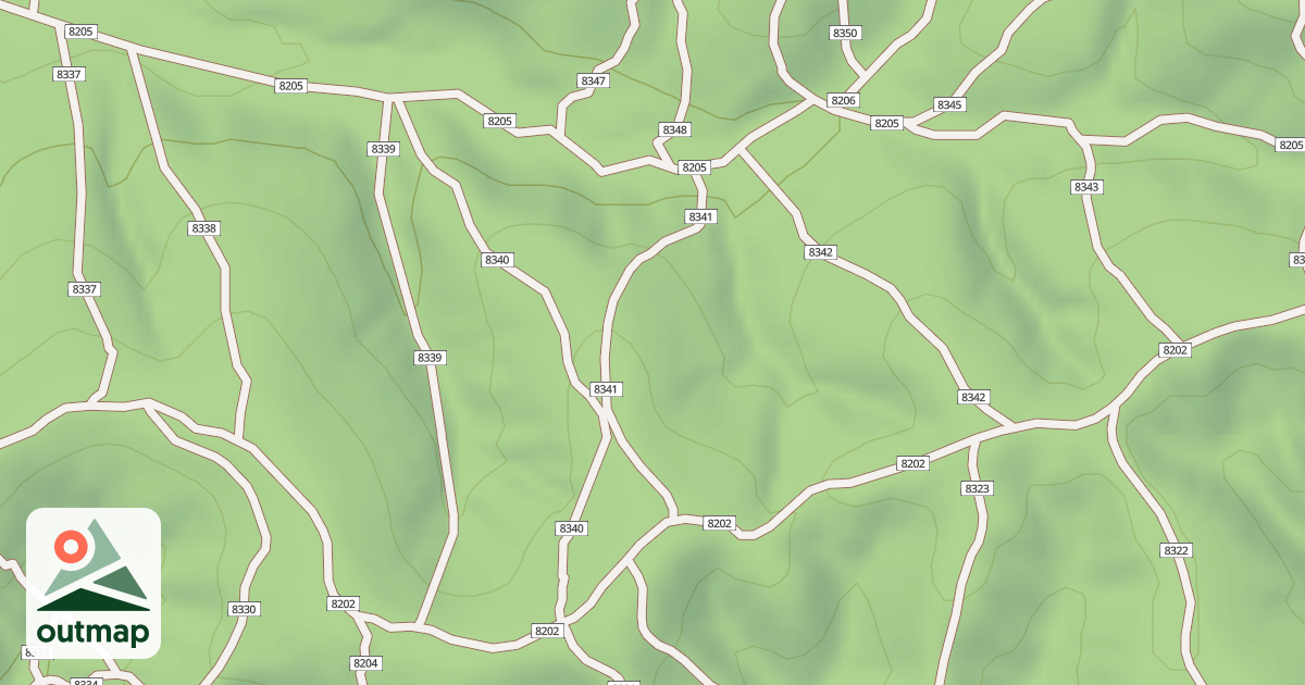 Map of USFS Motor Vehicle Use Map Trails 19079