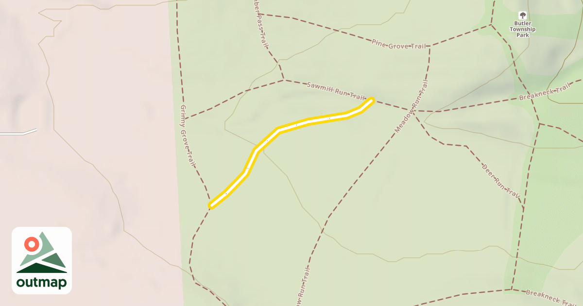 Map of Whitetail Trail
