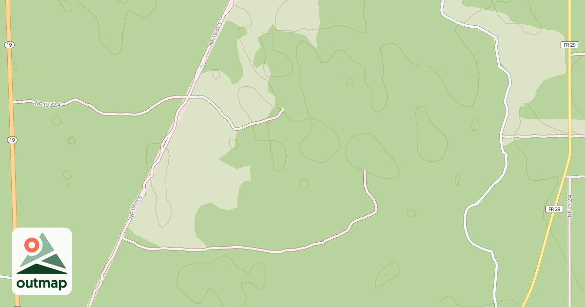 Map of USFS National Forest System Roads {005BF45F-6FA3-4E79-AD95-3FA38EB48100}