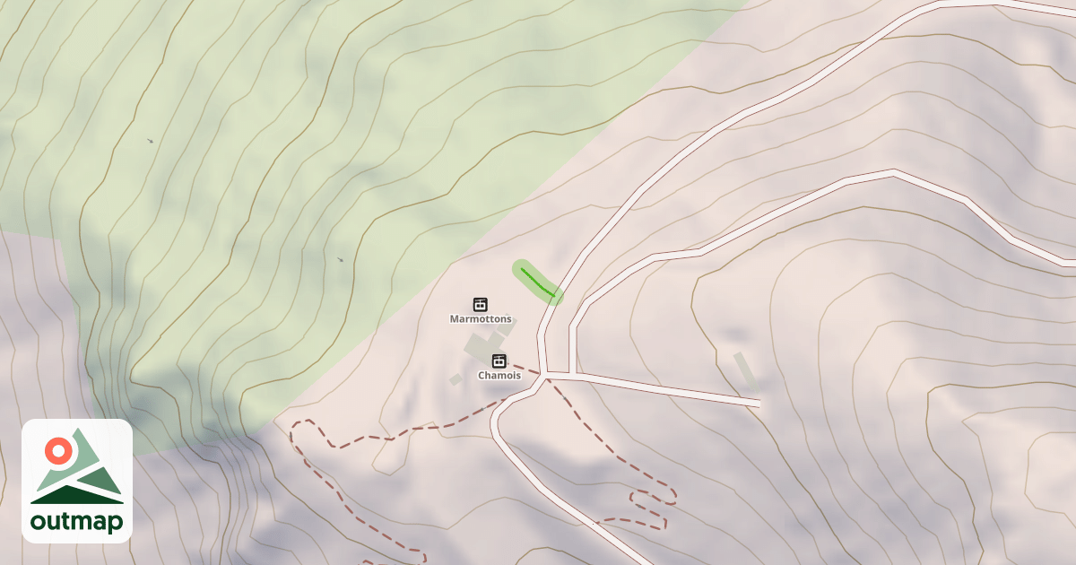 Map of Cabris