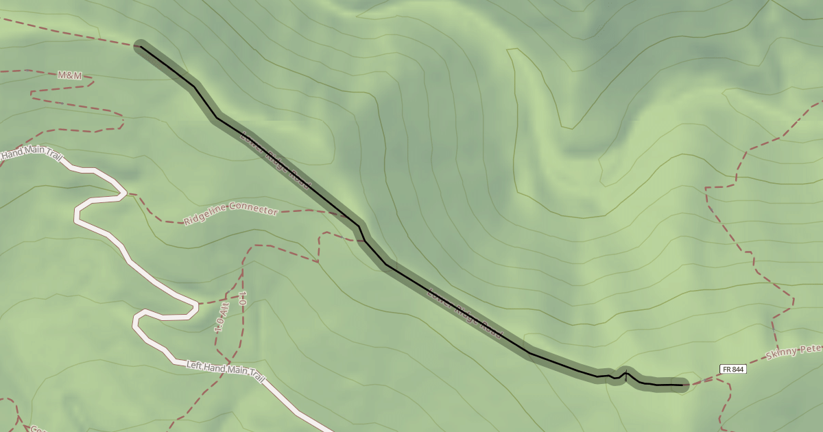 Map preview of Lower Ridge Road