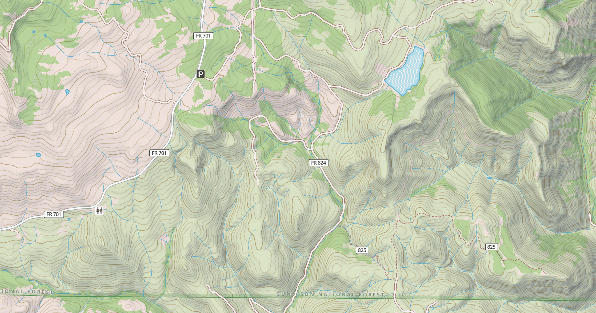 Map preview of LITTLE TERROR CREEK