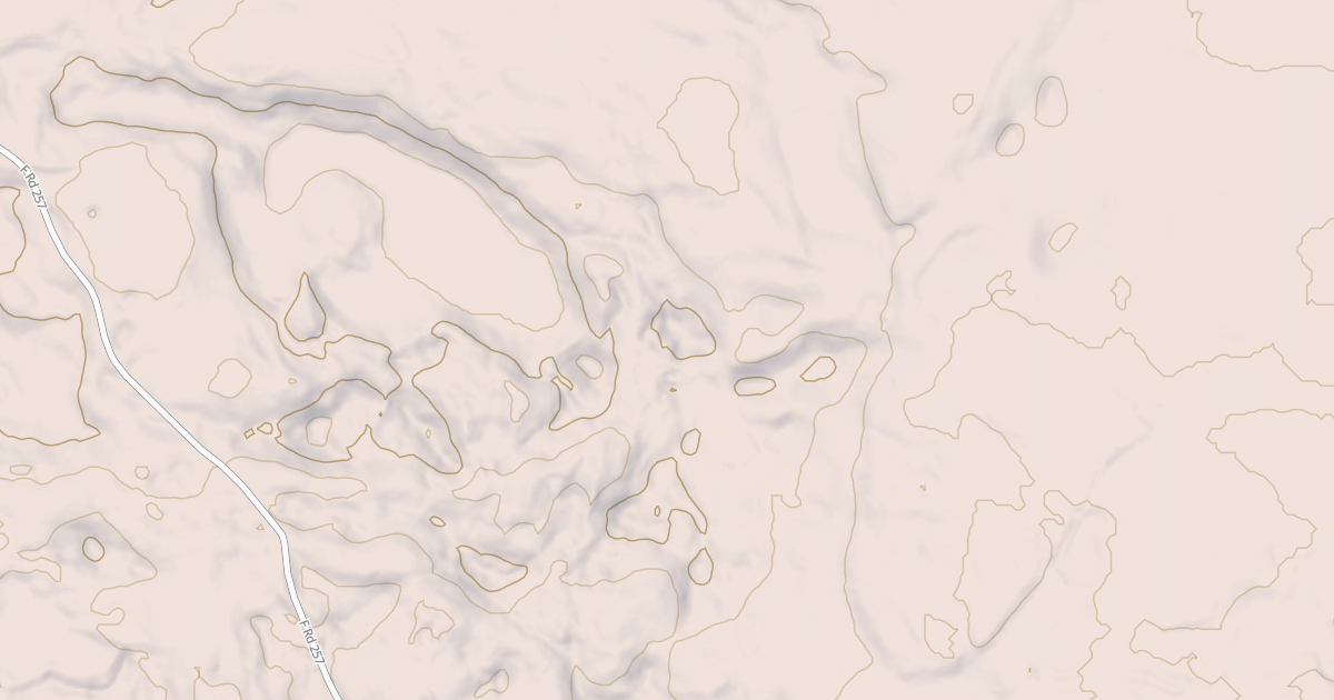 Map preview of Big Aspen Spur F