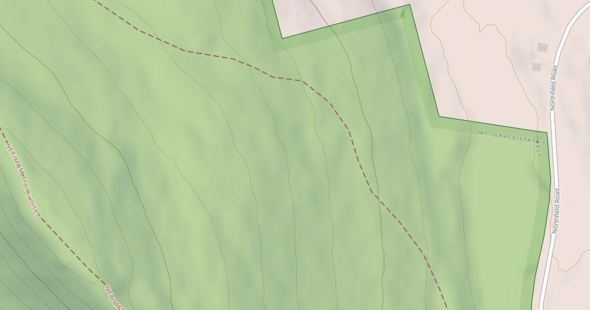 Map preview of Round the Mountain Trail