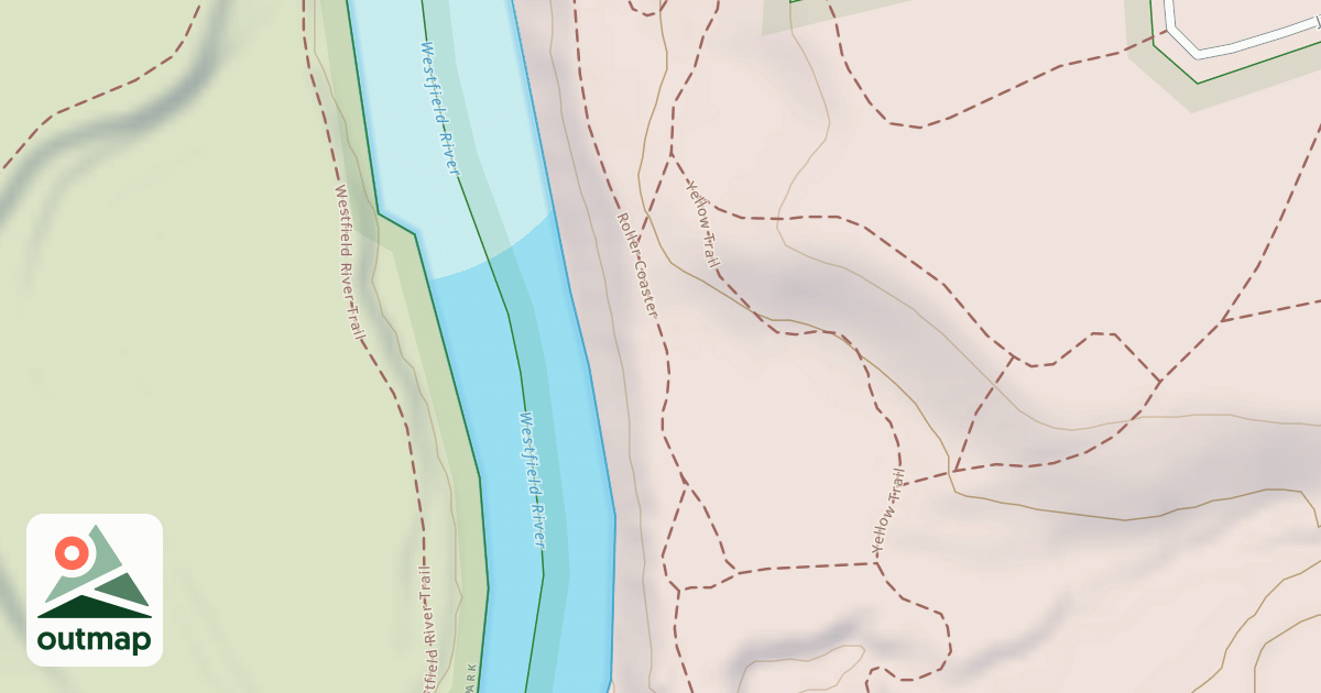 Map of Yellow Trail