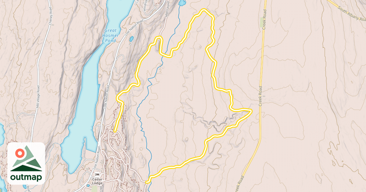 Map of Ruthie's Run