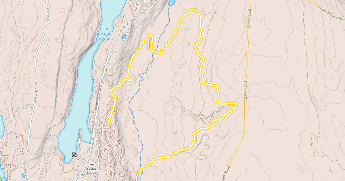 Map preview of Ruthie's Run