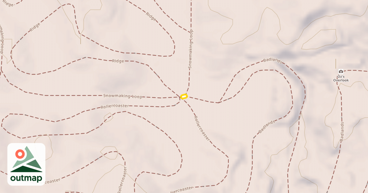 Map of Snowmaking Loop
