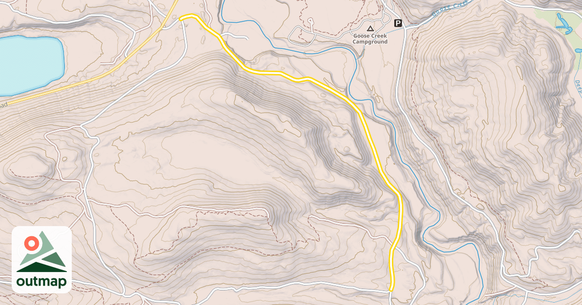 Map of Chiwawa Summer Homes Road