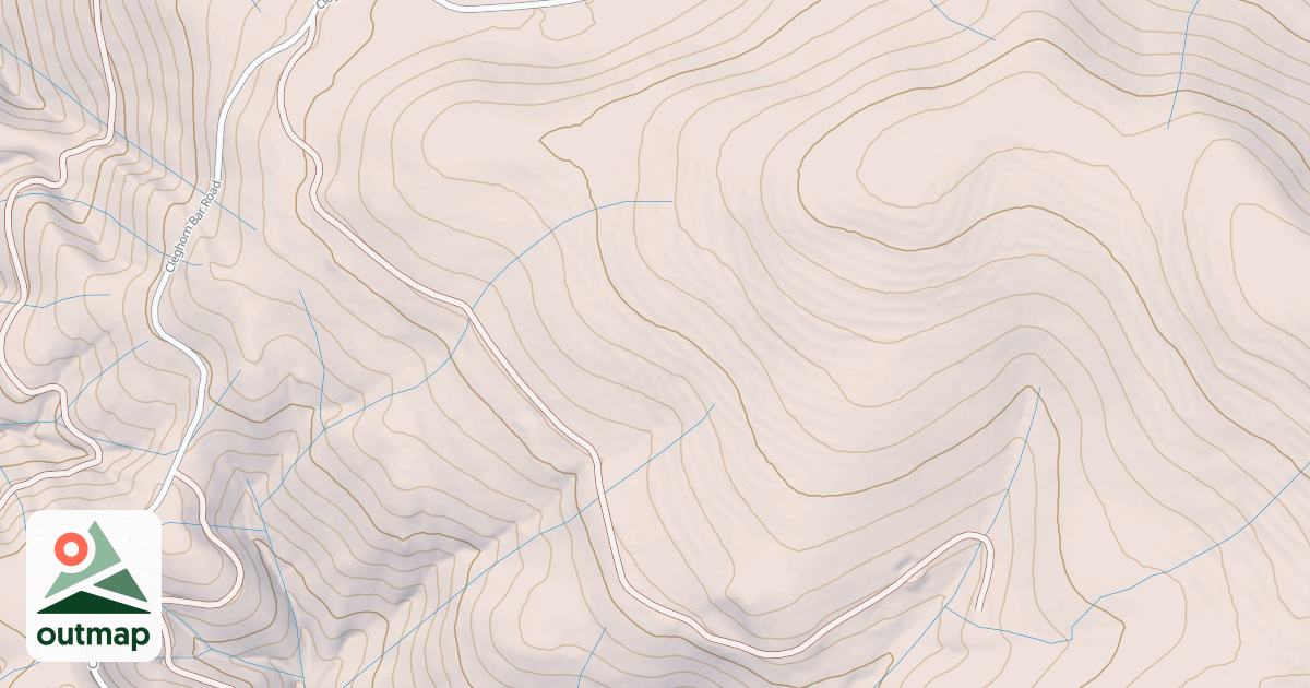 Map of BARKERS CABIN SPUR C
