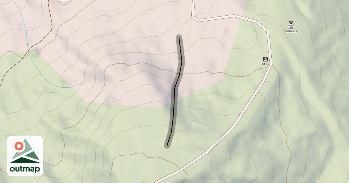 Map of La Cotelette