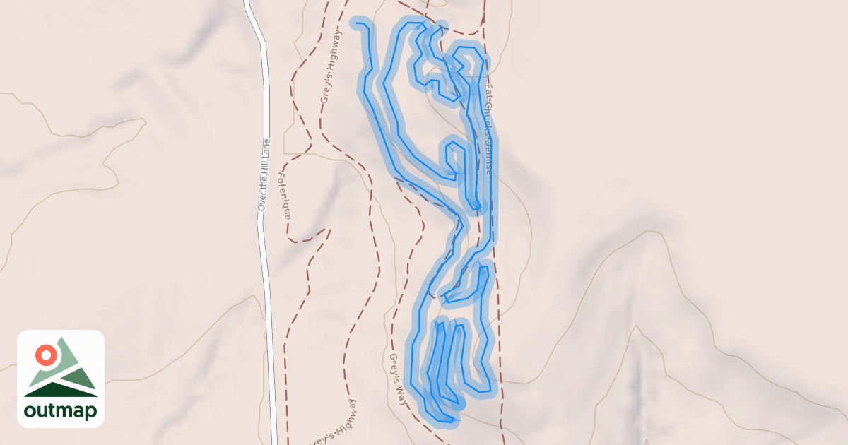 Map of Corkscrew