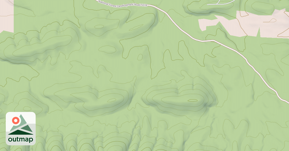 Map of ARCH SPUR