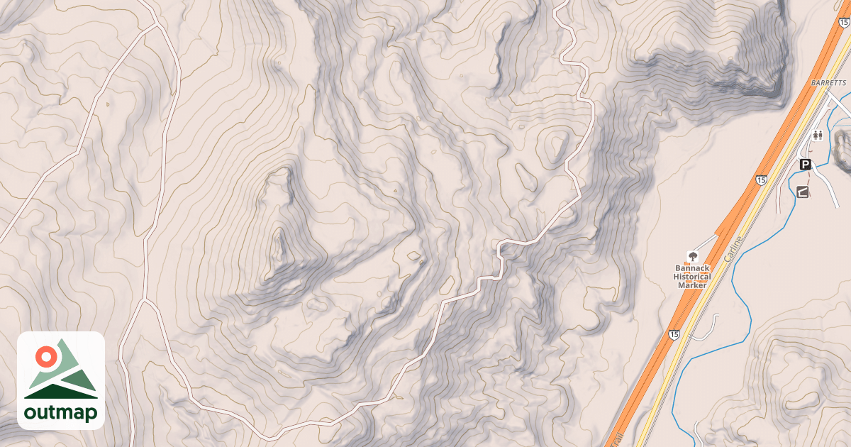 Map of BLM National GTLF Public Motorized Roads 954fc806-defc-4ad0-a7d2-5ce5710d5f6d