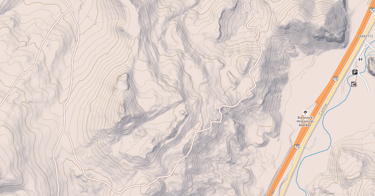 Map preview of BLM National GTLF Public Motorized Roads 954fc806-defc-4ad0-a7d2-5ce5710d5f6d