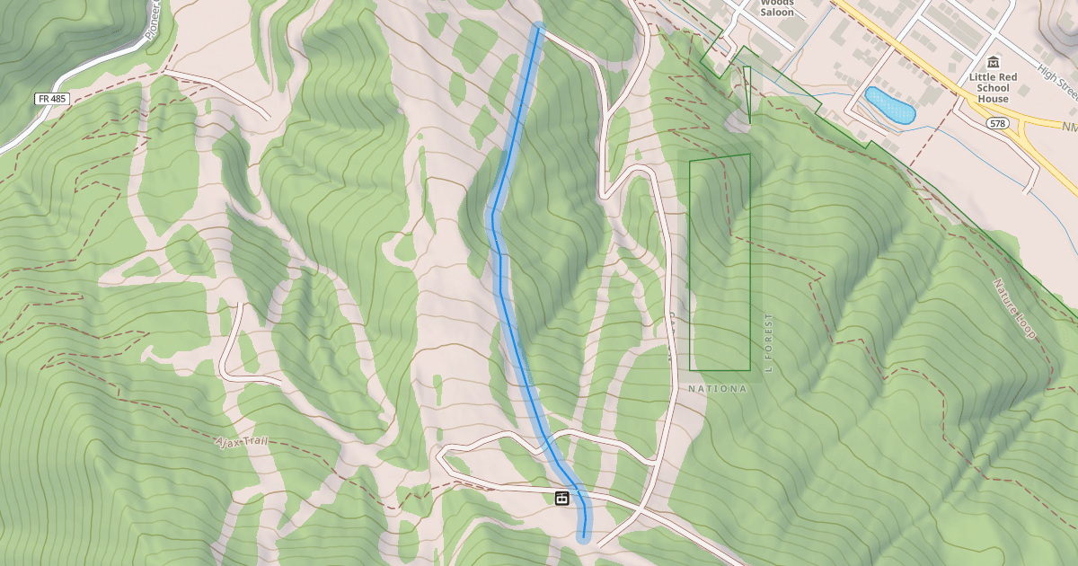 Map preview of Down Town