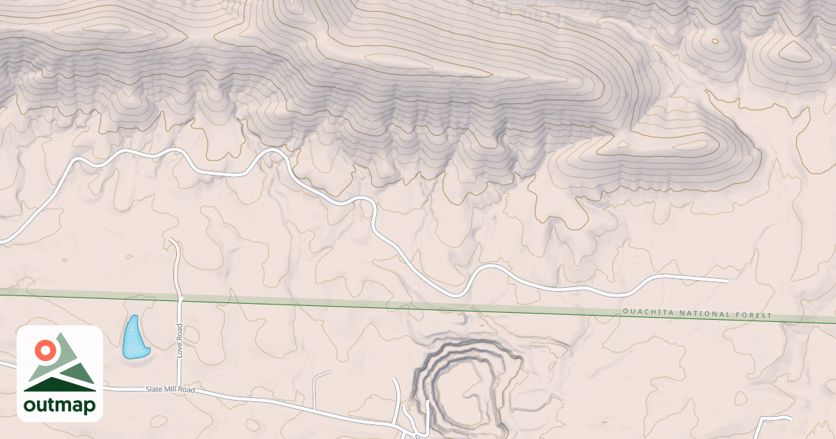 Map of NELSON MTN