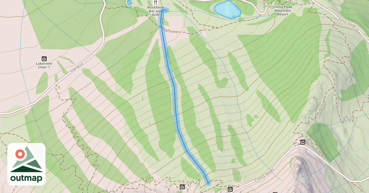 Map of Tamarack