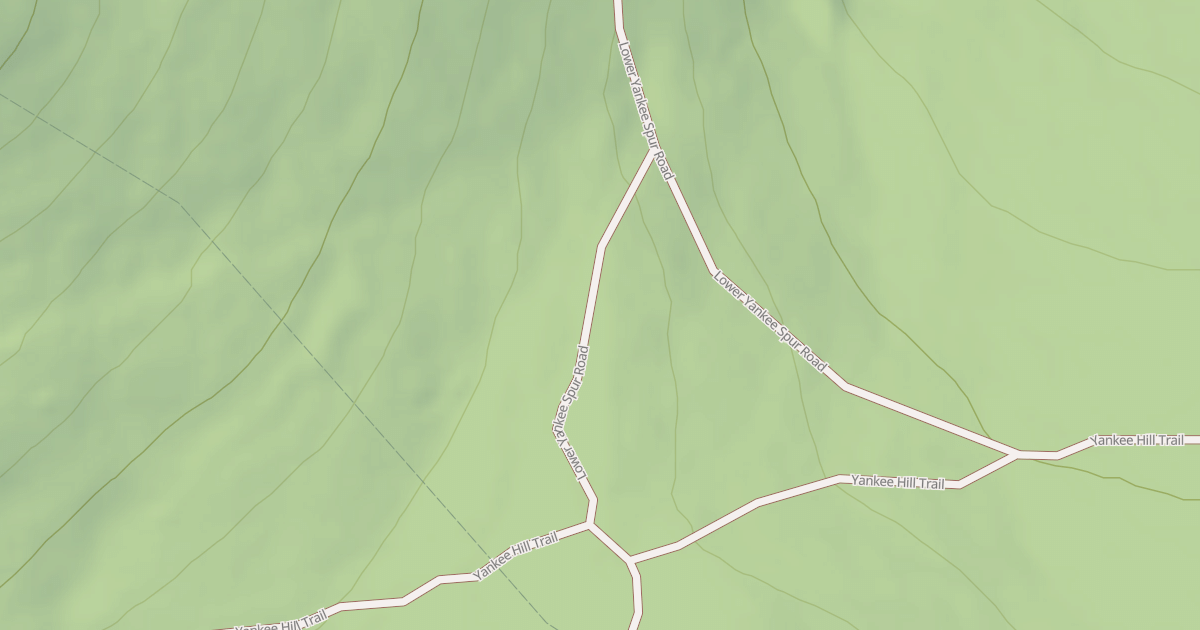 Map preview of LOWER YANKEE SPUR