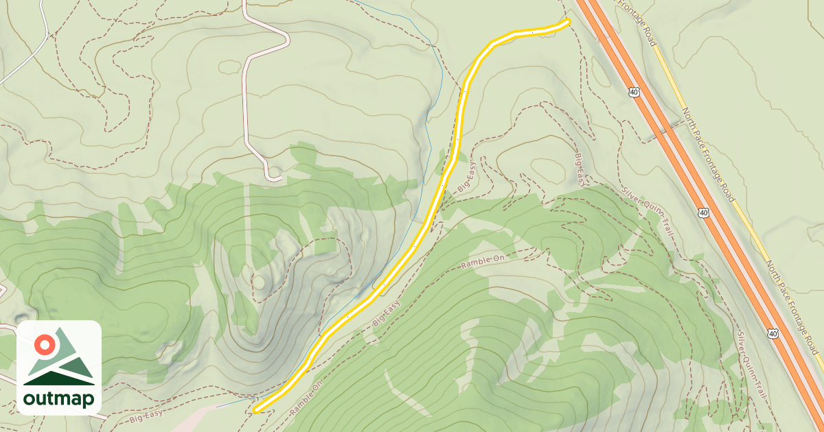 Map of Round Valley Express