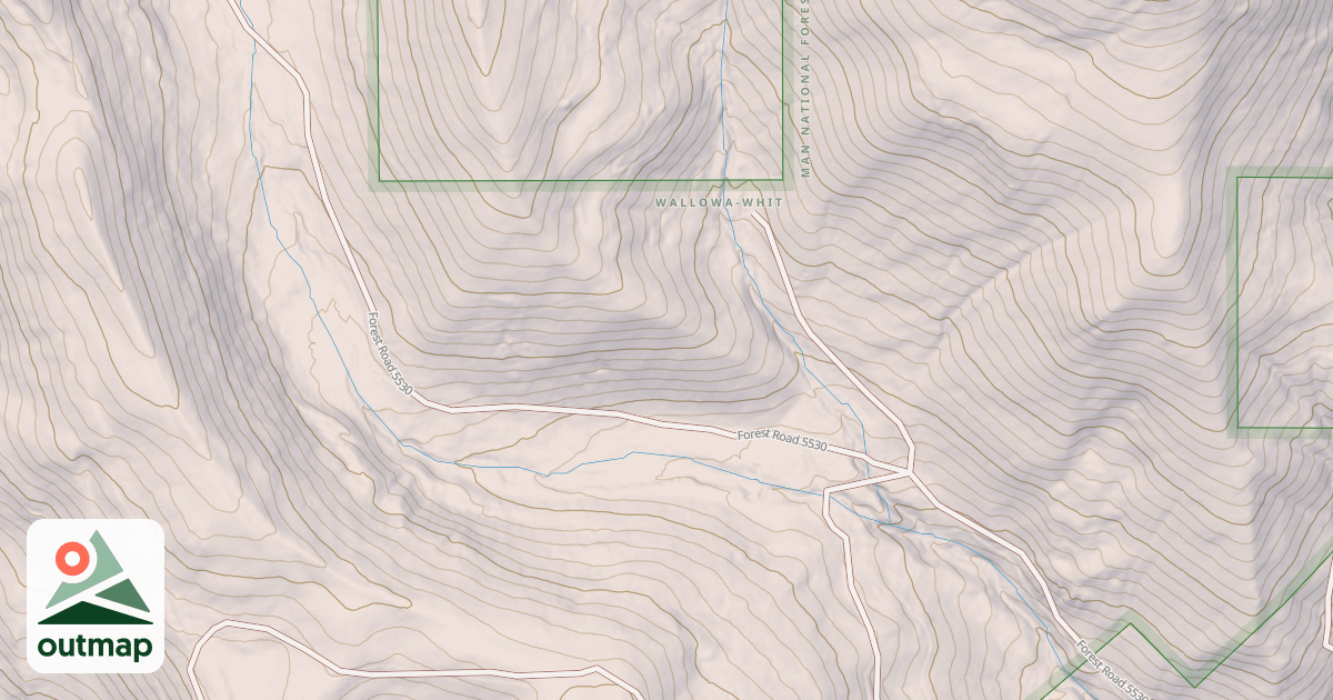 Map of USFS National Forest System Roads {31455326-A344-459E-811D-6BEF26EC03AA}