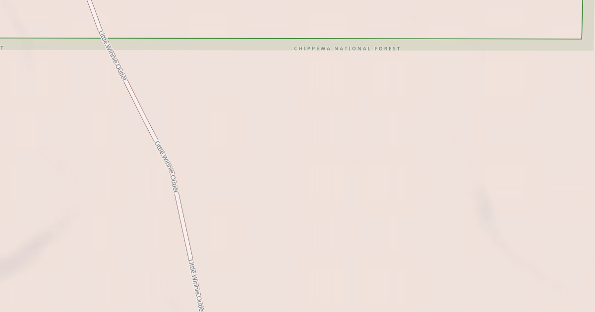 Map preview of E. LITTLE WINNIE OUTLET SPUR B