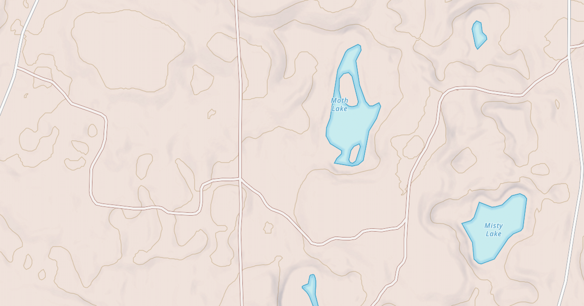 Map preview of MISTY LAKE