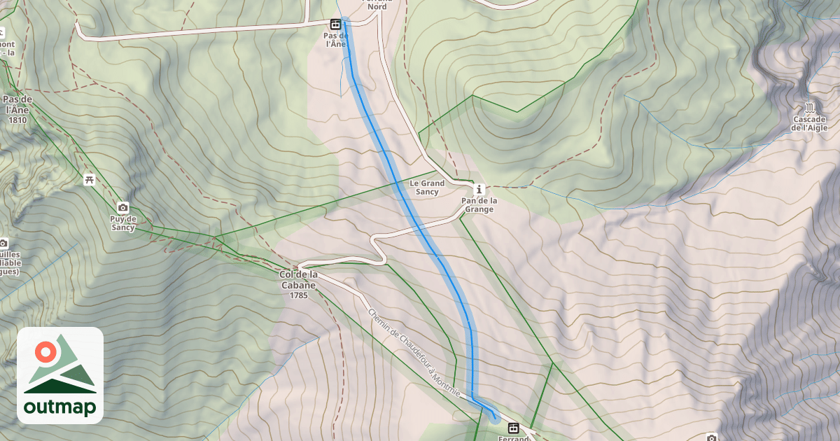 Map of La Cabane