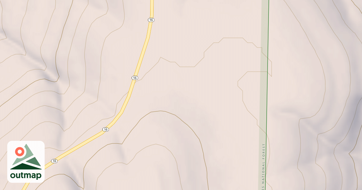 Map of USFS Motor Vehicle Use Map Roads {9D8A69A8-9055-46D5-B821-4FFEA651370A}
