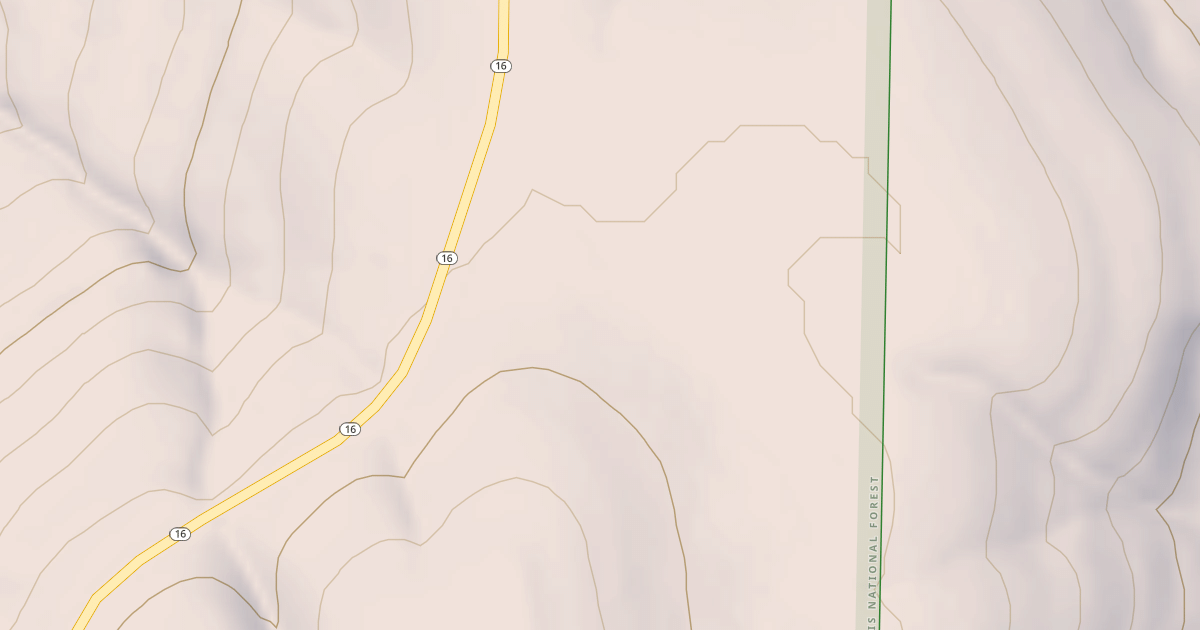 Map preview of USFS Motor Vehicle Use Map Roads {9D8A69A8-9055-46D5-B821-4FFEA651370A}