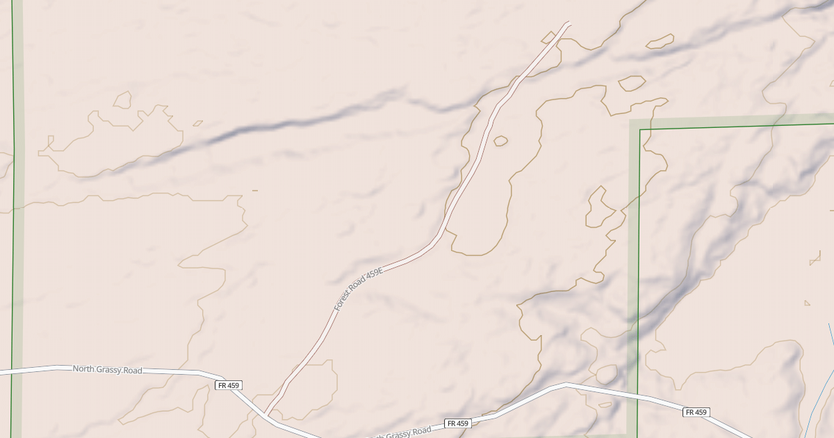Map preview of GRASSY CREEK SPUR E