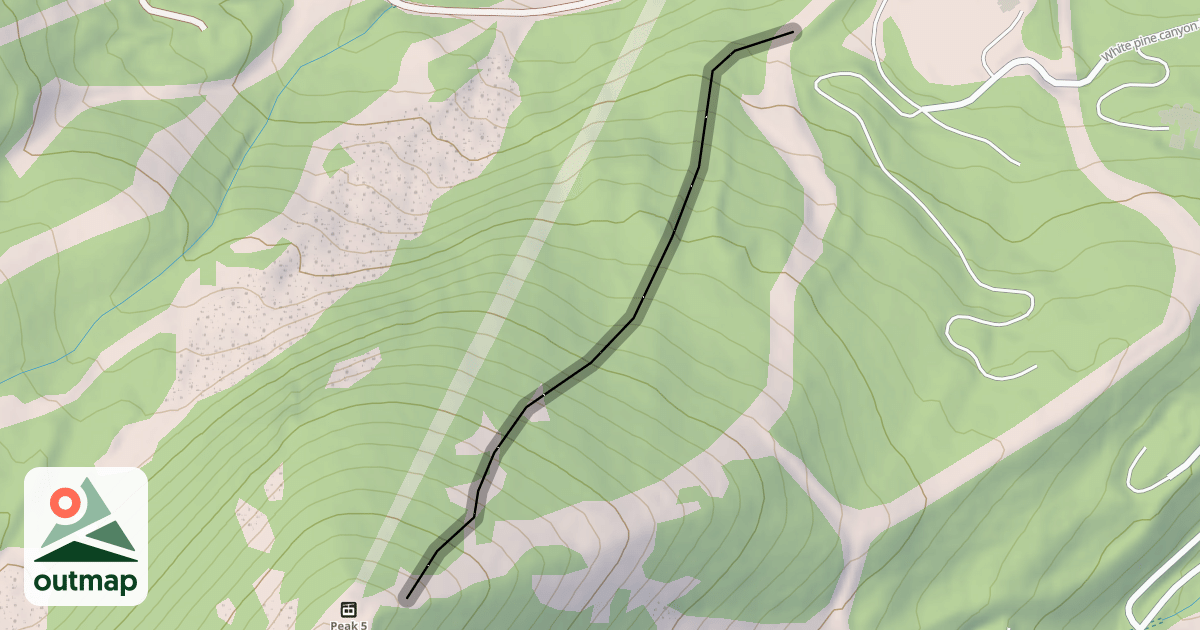 Map of Mystic Pines
