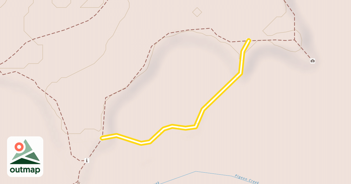 Map of Hemlock Path