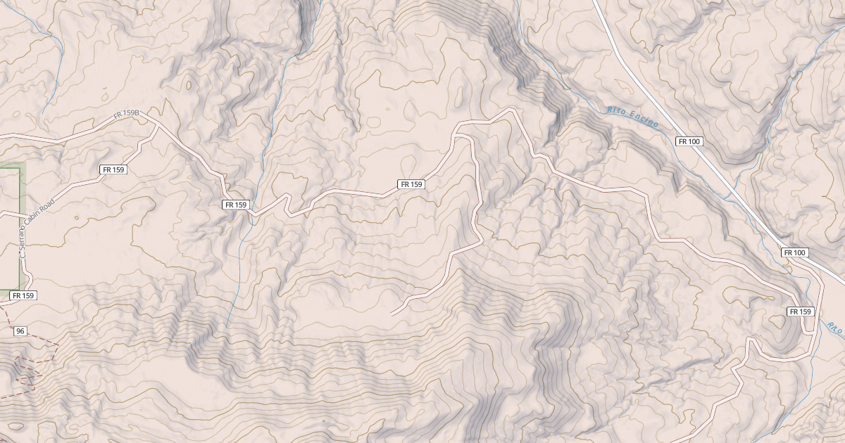 Map preview of C. SERRANO CABIN