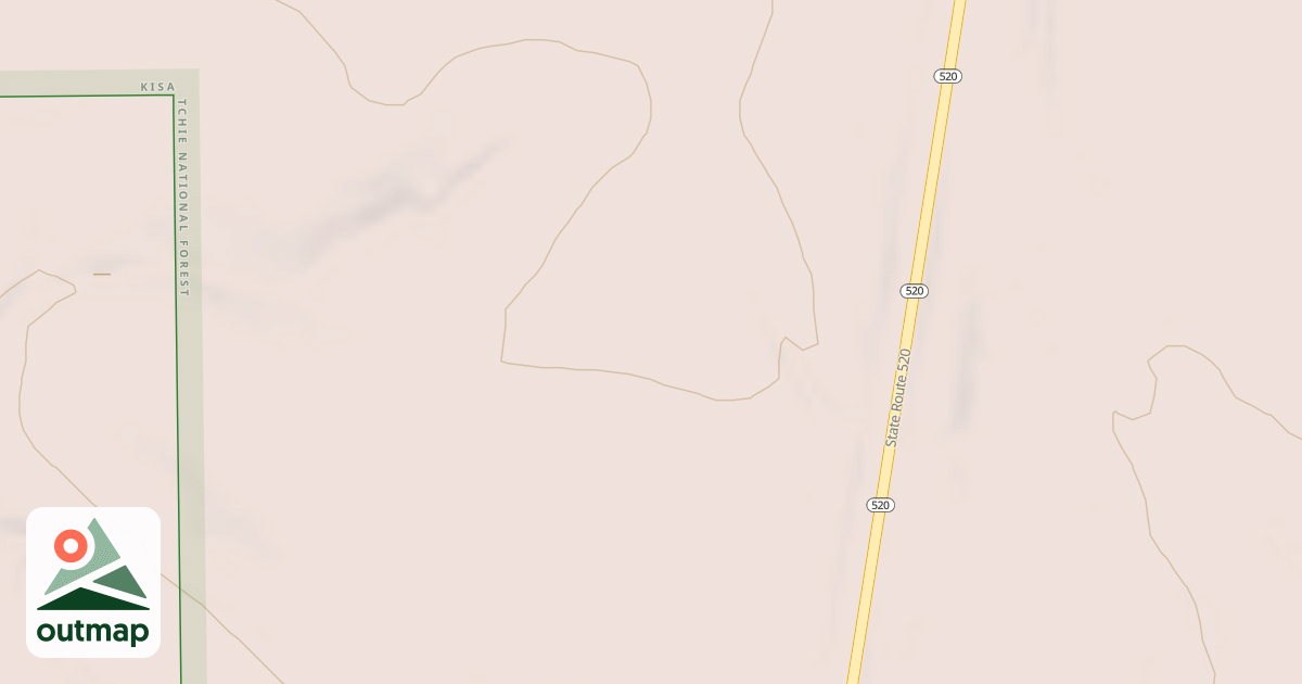 Map of USFS Motor Vehicle Use Map Roads {B923C503-D74B-4769-AA7B-A1729C7BB169}