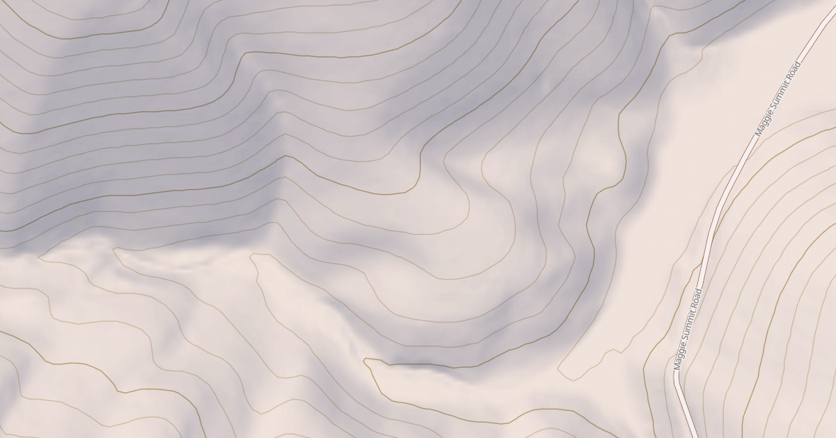 Map preview of COLUMBIA CREEK ROAD