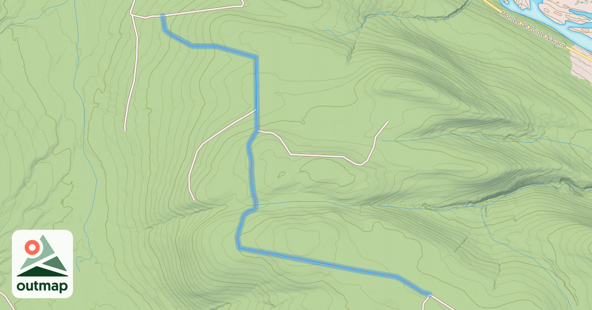 Map of Béchervaise à Pesaq