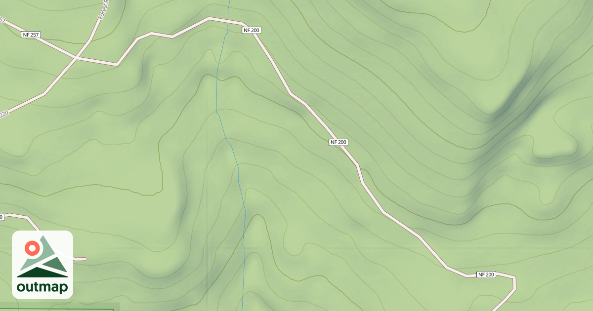 Map of USFS Motor Vehicle Use Map Roads {8505DF19-B6F7-432A-89F7-76DCC81EB30B}