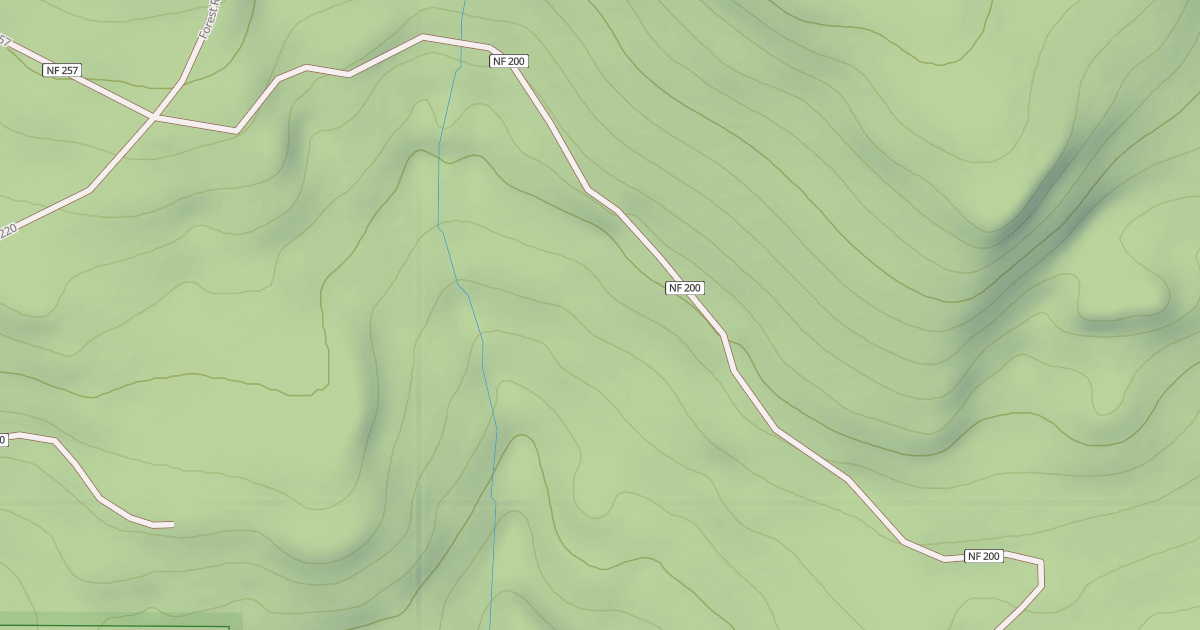 Map preview of USFS Motor Vehicle Use Map Roads {8505DF19-B6F7-432A-89F7-76DCC81EB30B}