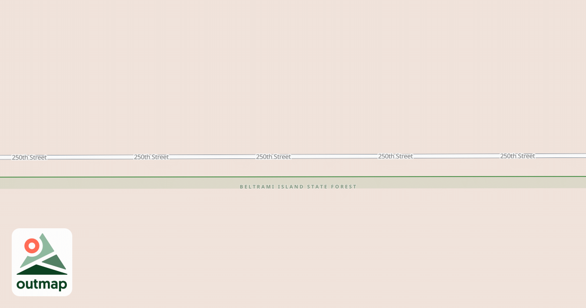 Map of Warroad/Roseau Trails
