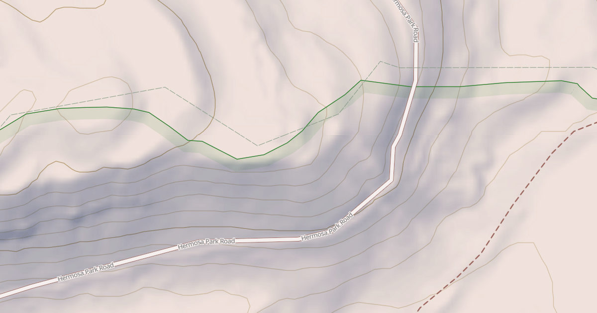 Map preview of HERMOSA PARK