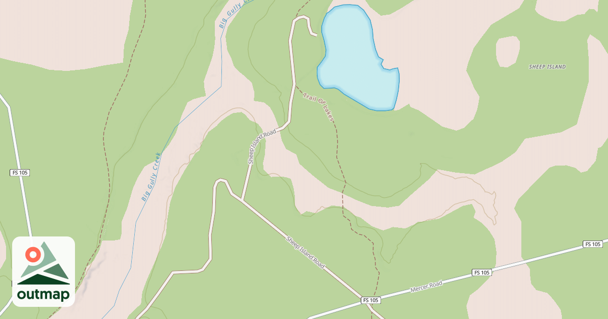 Map of SHEEP ISLAND