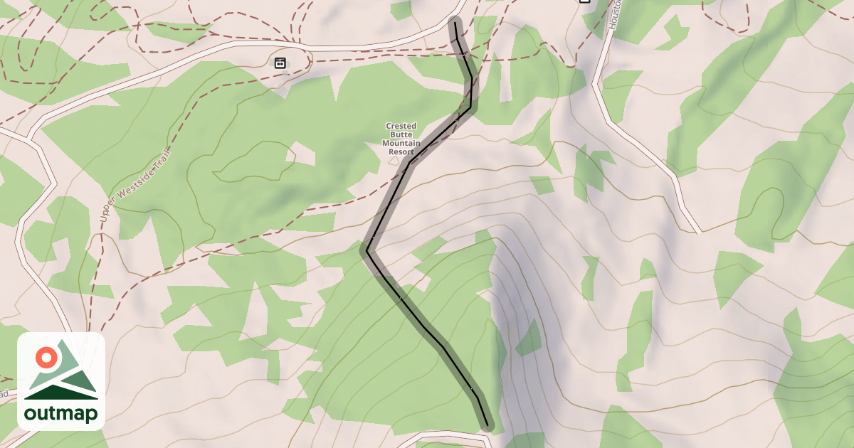 Map of Horseshoe Springs