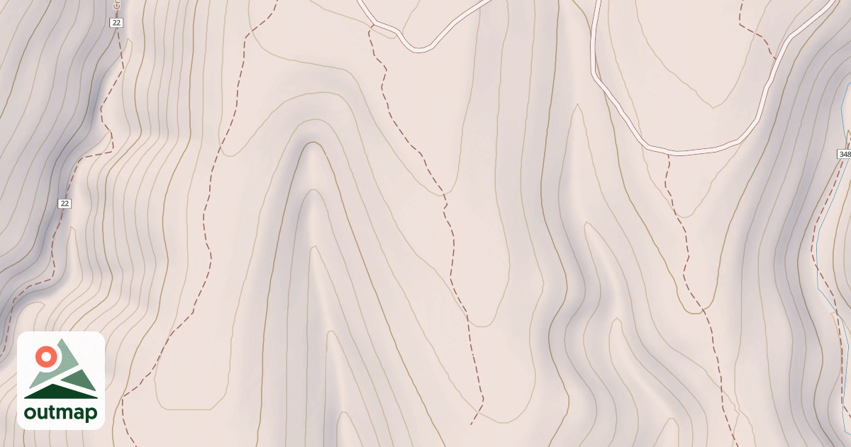 Map of USFS National Forest System Roads {9065B6CD-7760-4F66-9354-9AF3EA379A9F}