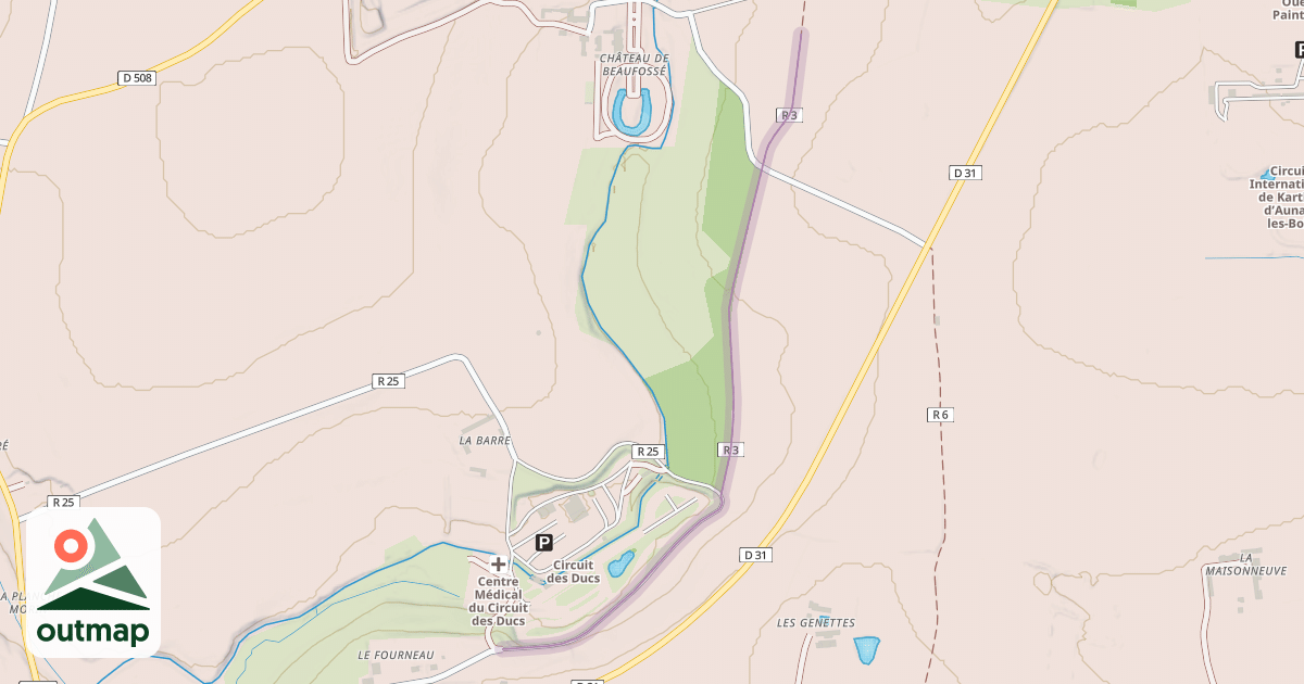 Map of Chemin de Boitron